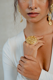 Chaand Ring - Golden